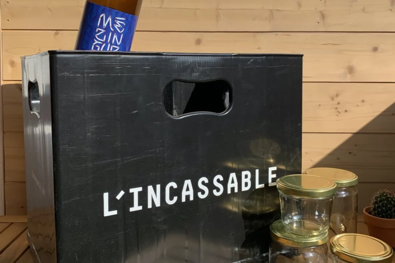 Caisse l'incassable, réemploi, zéro déchet
