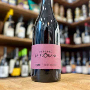 Vin rouge, Côtes du Rhône, Domaine de la Florane, à fleur