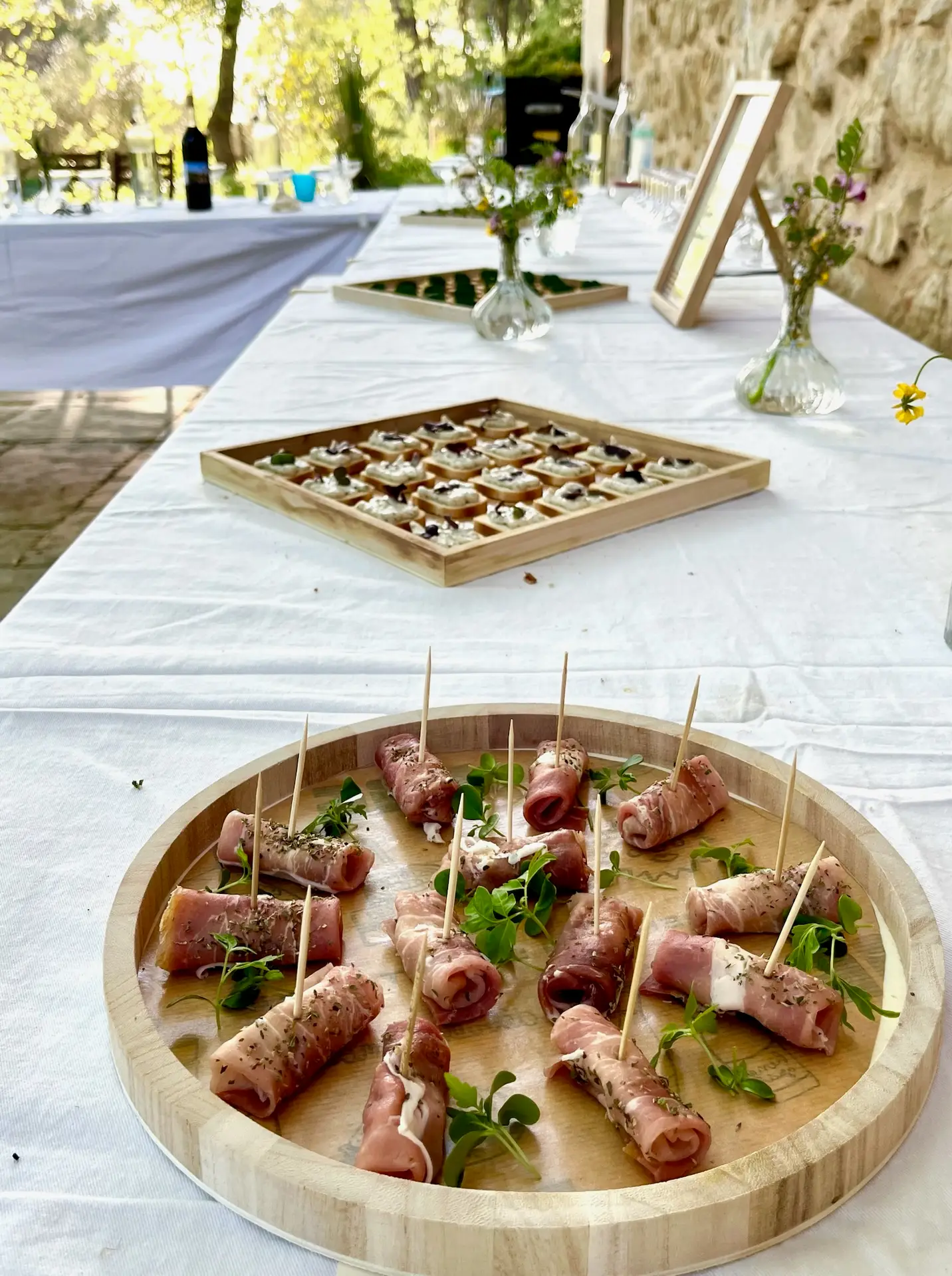 Prestation traiteur cocktail de mariage à Brignoles pour 90 personnes