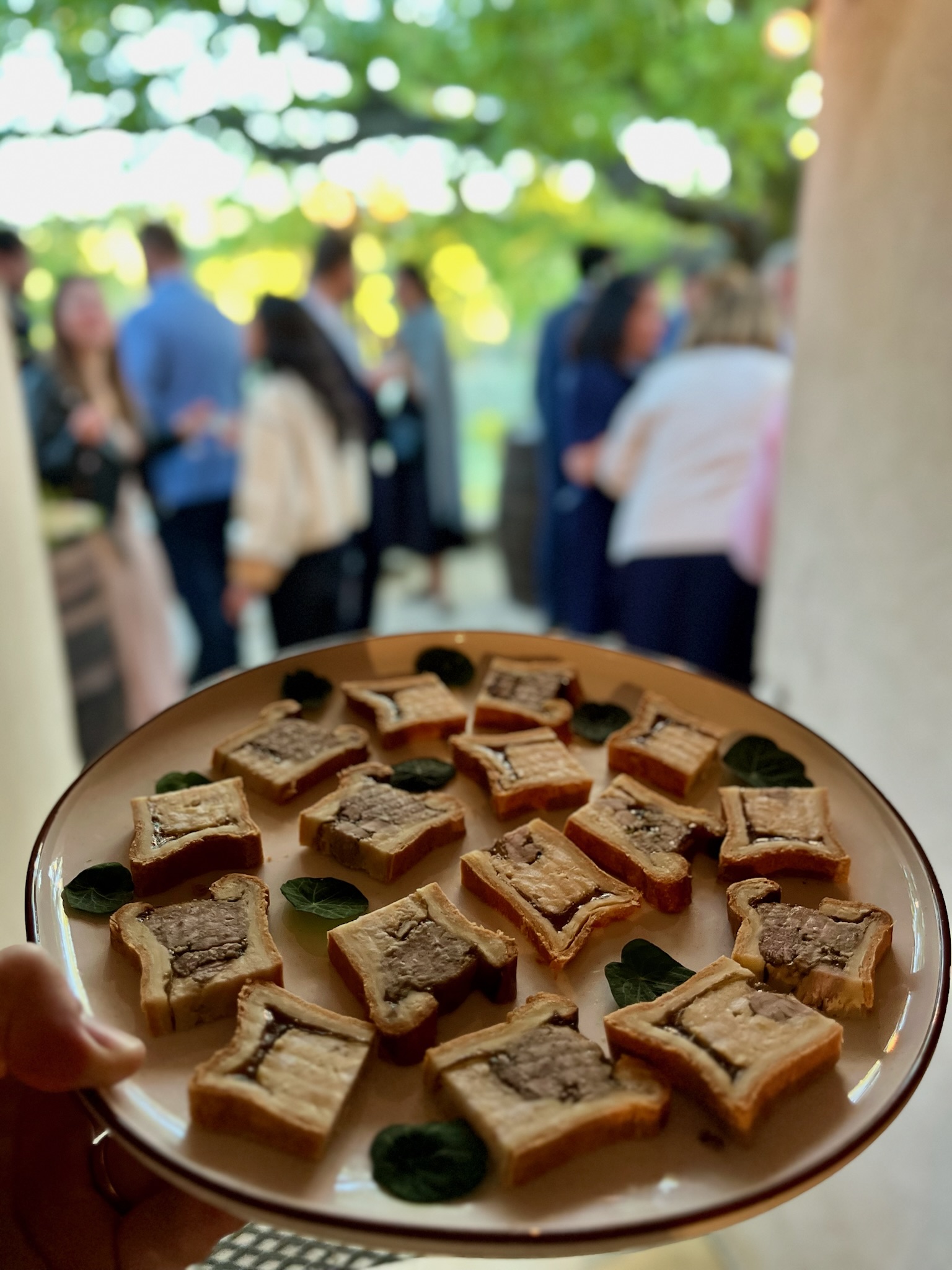 Mini pâté croute pour une prestation traiteur de mariage